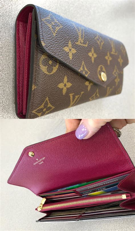 lv wallet sarah|louis vuitton wallet monogram.